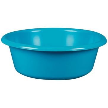 Aluminium et plastique Cuvette ronde ø36cm 6.5l bleu Green Line