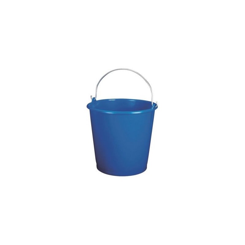 Aluminium et plastique Seau ménage 16L gradué bleu