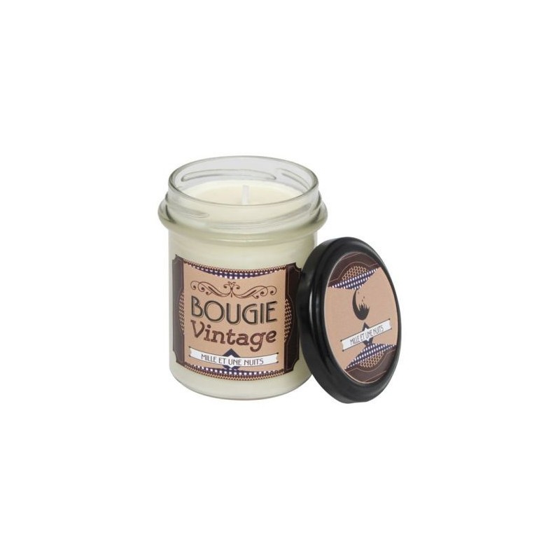 ODYSSEE DES SENS Bougie  vintage 150g 1001 nuits 100% végétale