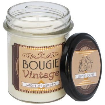 ODYSSEE DES SENS Bougie  vintage 150g jardin des agrumes 100% végétale