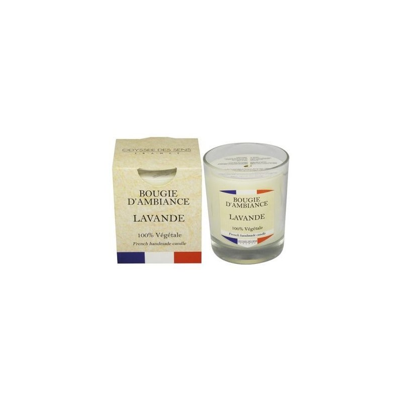 ODYSSEE DES SENS Bougie france 180g lavande