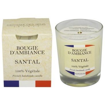 ODYSSEE DES SENS Bougie france 180g santal