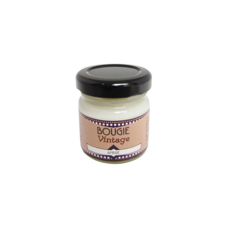 ODYSSEE DES SENS Bougie vintage 30g ambre