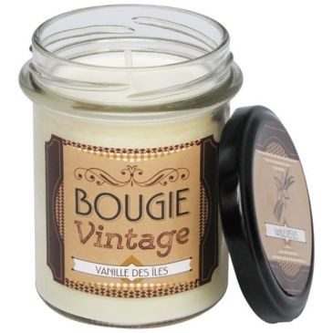 ODYSSEE DES SENS Bougie vintage 30g vanille 100% végétale