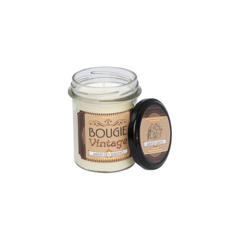 ODYSSEE DES SENS Bougie vintage 30gr agrume 100% végétale