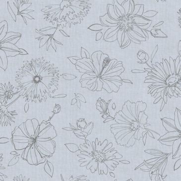 D-C-TABLE Nappe ovale manhattan palmas gris 150x250cm