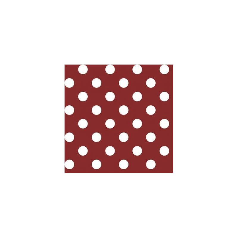 D-C-TABLE Nappe ronde manhattan venita rouge 150cm
