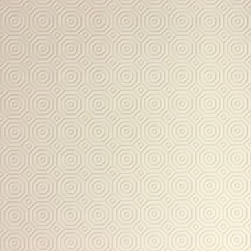 D-C-TABLE Protège table Padua blanc 135cm rond 2.14mm.