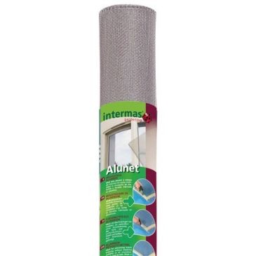 Intermas Gardening Toile moustiquaire alu 1mx30m