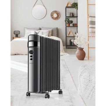 SUPRA Radiateur bain d'huile 2500 W noir