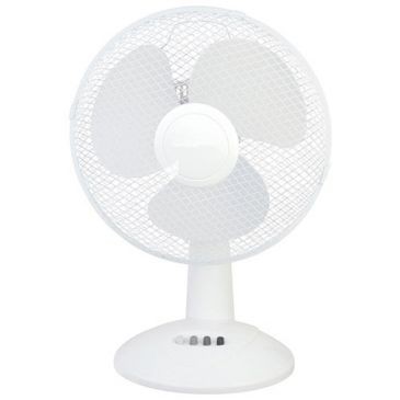 PROFILE - PROLIGHT Ventilateur de table 30cm 45 watts 3 vitesses blanc