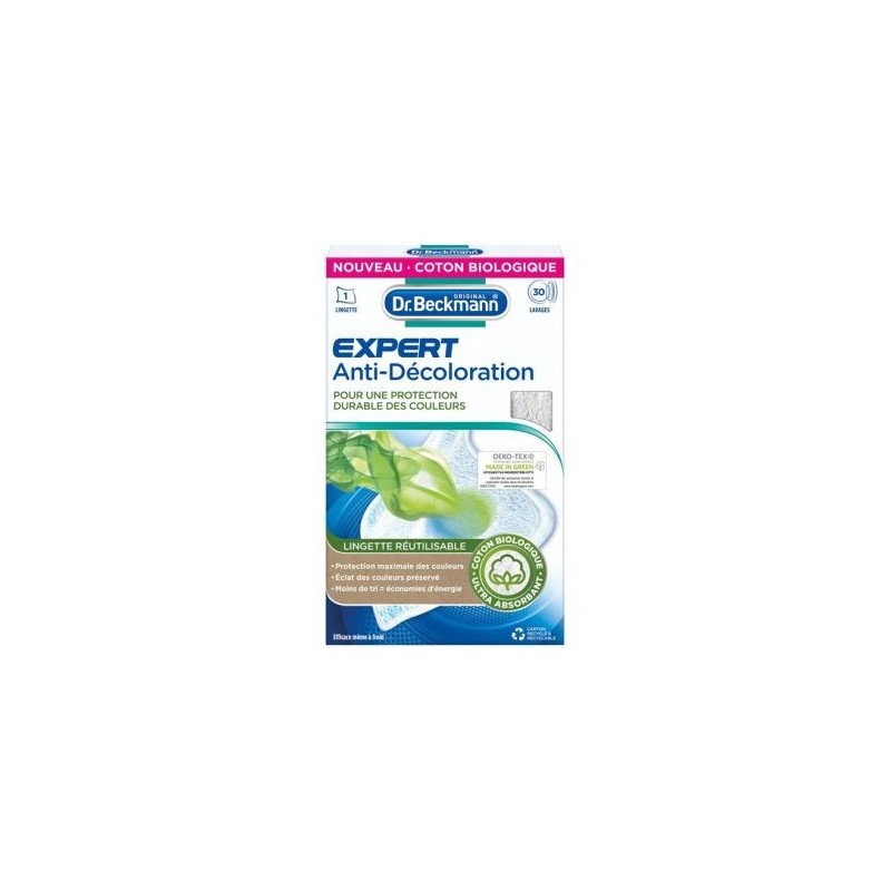 DR BECKMANN Maxi lingette réutilisable 30 lavages