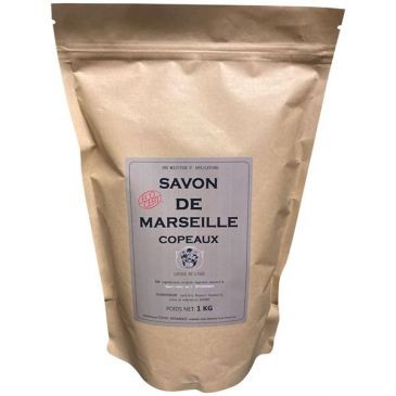 DOUSSELIN Savon de marseille en copeaux ecocert vegetal doypack 1 kg