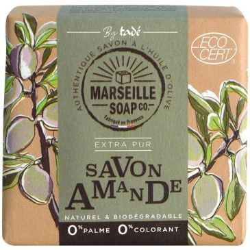 MARSEILLE SOAP Savon de marseille amande écocert 100g