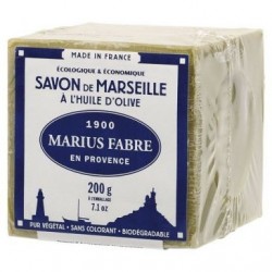 MARIUS FABRE Savon marseille huile olive cube 200g - Image 3
