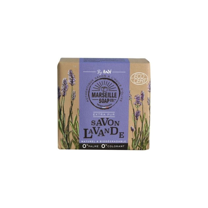 MARSEILLE SOAP Savon de marseille lavande écocert 100g