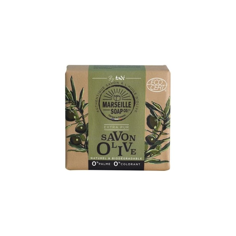 MARSEILLE SOAP Savon de marseille olive ecocert 100g