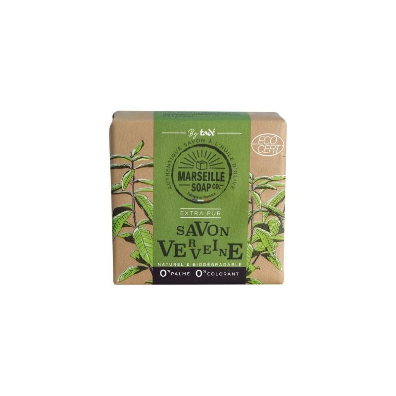 MARSEILLE SOAP Savon de marseille verveine écocert 100g