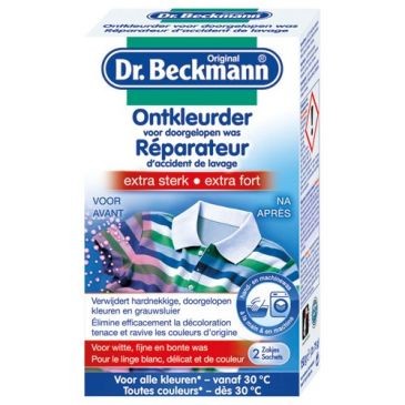 DR BECKMANN Dr beckmann réparateur accident de lavage 2x75g