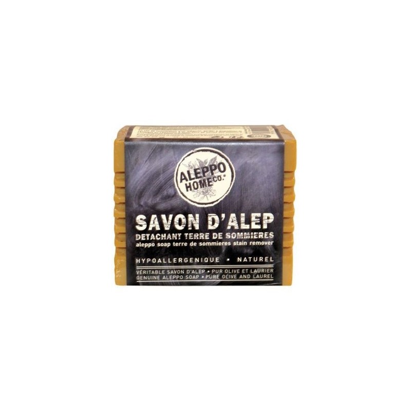 ALEPPO HOME Savon d'Alep détachant à la terre de Sommières 250g