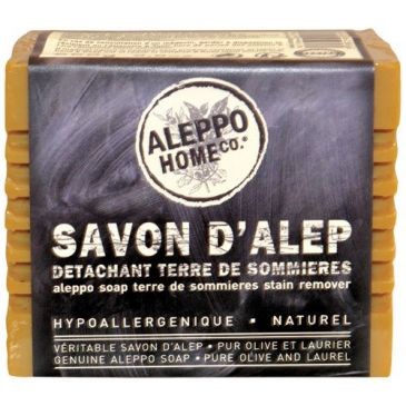 ALEPPO HOME Savon d'Alep détachant à la terre de Sommières 250g