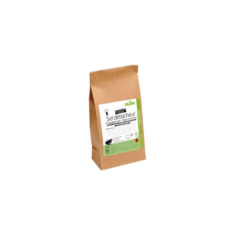 NATURELLA Sel détacheur main + machine 1kg bio Naturella