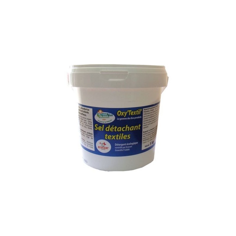 KINETOIVERT Sel détachant écologique Oxy textil 1kg