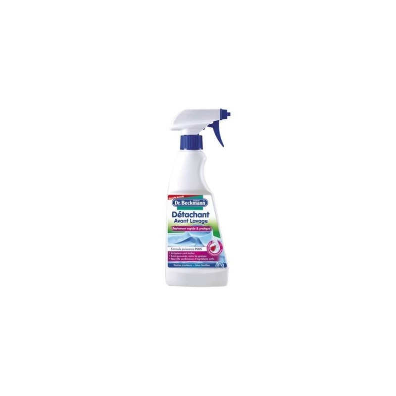 DR BECKMANN Spray détachant avant lavage bio pistolet 500ml 25% gratuit