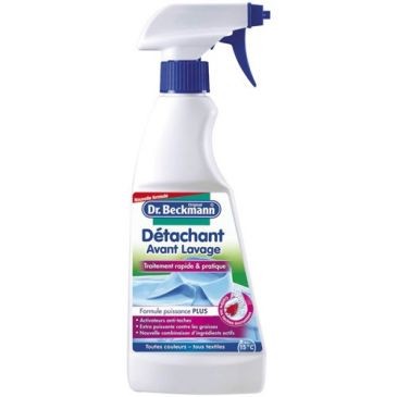 DR BECKMANN Spray détachant avant lavage bio pistolet 500ml 25% gratuit