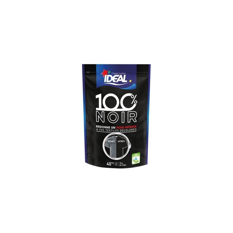 IDEAL Teinture Idéal 100% prêt à l'emploi 400g noir