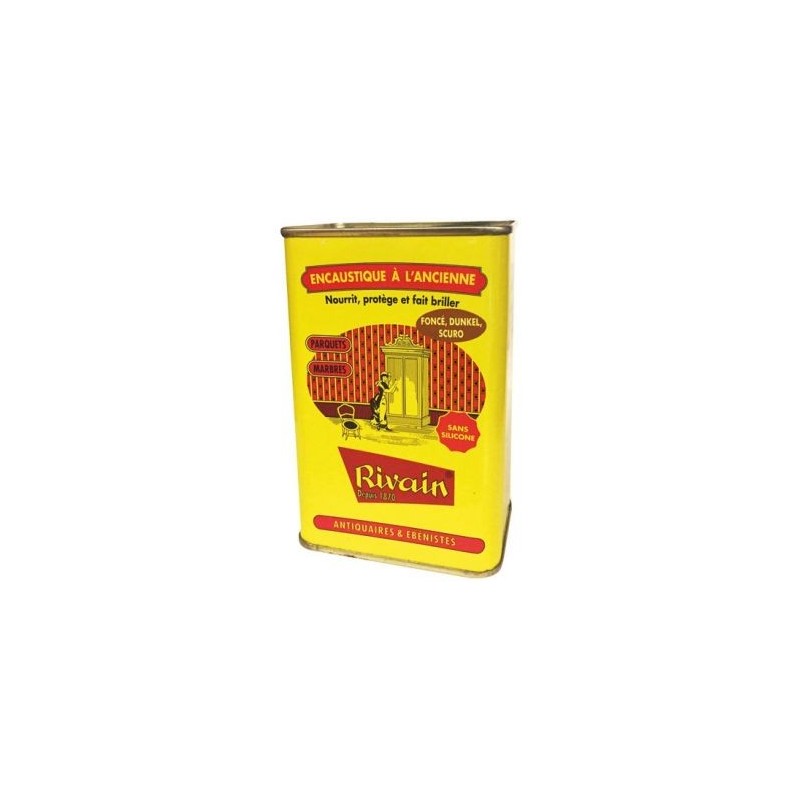 RIVAIN Rivain encaustique à l'ancienne liquide bois foncé 500ml