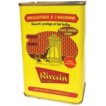 RIVAIN Rivain encaustique à l'ancienne liquide bois foncé 500ml