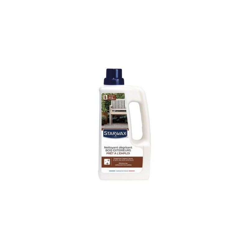 STARWAX Nettoyant dégisant teck bois exot.1l
