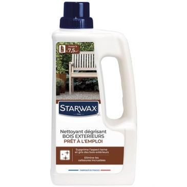 STARWAX Nettoyant dégisant teck bois exot.1l