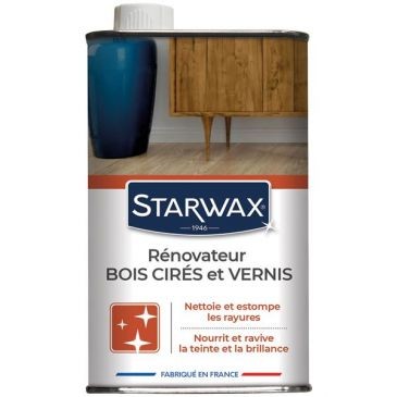 STARWAX Rénovateur meubles bois cirés et vernis 500ml