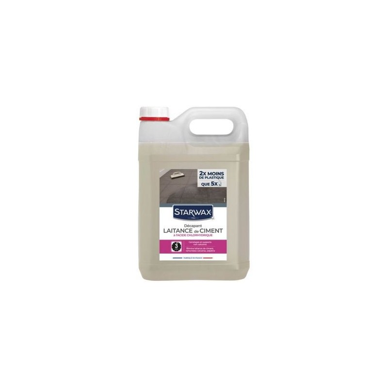 STARWAX Décapant laitance 5L Starwax