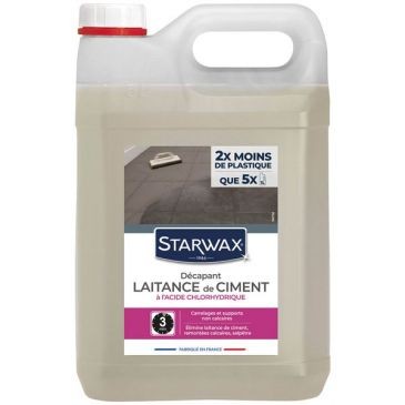STARWAX Décapant laitance 5L Starwax