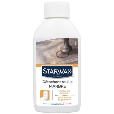 STARWAX Détachant rouille pour marbre 250ml Starwax