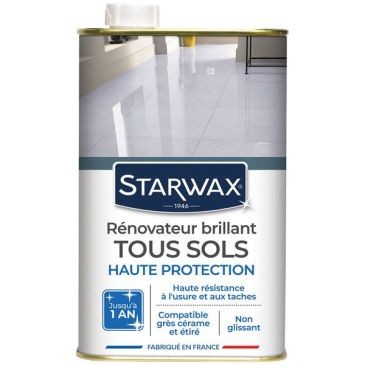 STARWAX Protection brillante spéciale carrelage émaillé 1L