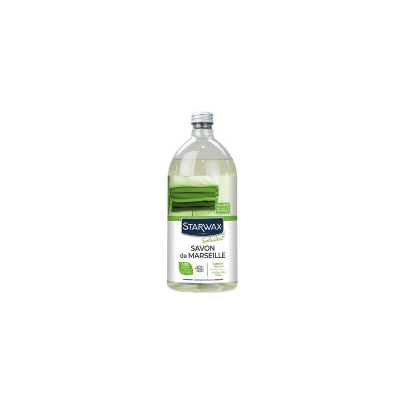 STARWAX SOLUVERT Savon de marseille 1l Ecocert Soluvert