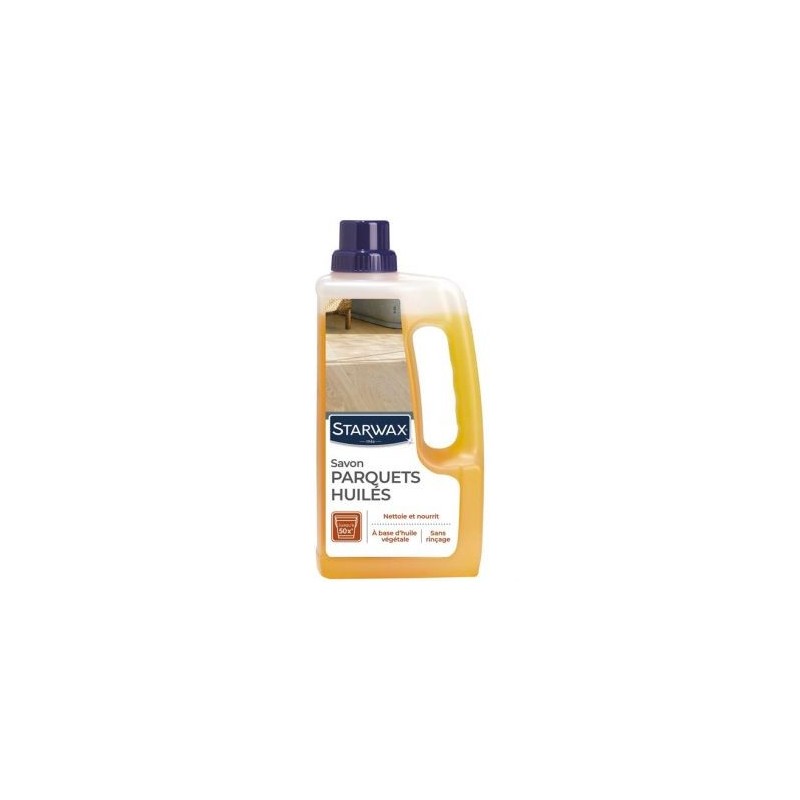 STARWAX Savon d'entretien parquet huilé 1L Starwax