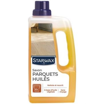 STARWAX Savon d'entretien parquet huilé 1L Starwax