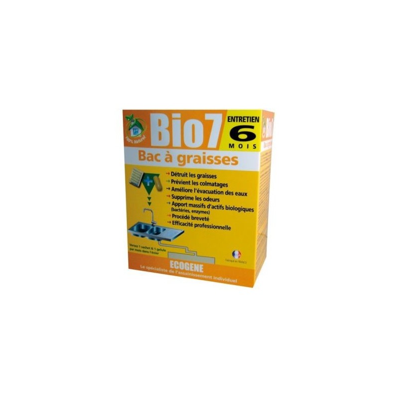 Ecogene Bio 7 graisses 480g boîte de 6