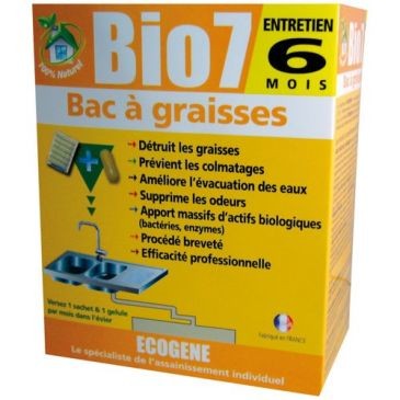 Ecogene Bio 7 graisses 480g boîte de 6