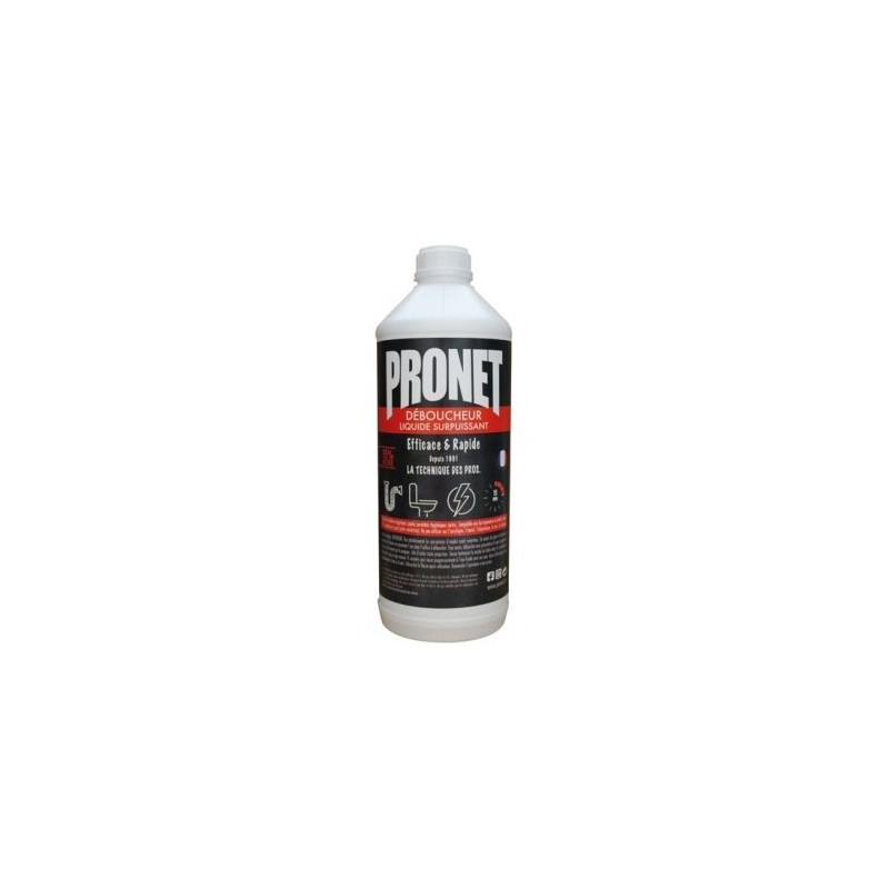 PRONET Pronet déboucheur canalisations acide sulfurique 15% 1l