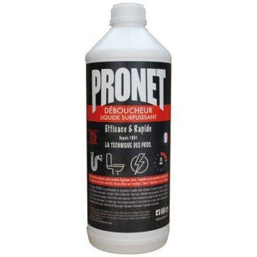 PRONET Pronet déboucheur canalisations acide sulfurique 15% 1l