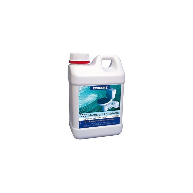 Ecogene Nettoyant détartrant wc portable + broyeur 2l