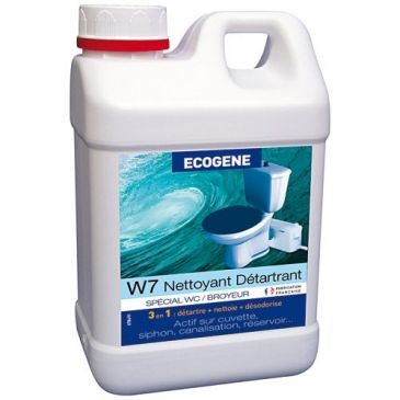 Ecogene Nettoyant détartrant wc portable + broyeur 2l
