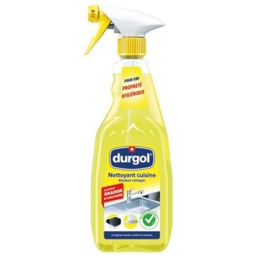 DURGOL Durgol cuisine spray dégraissant et anticalcaire 500ml
