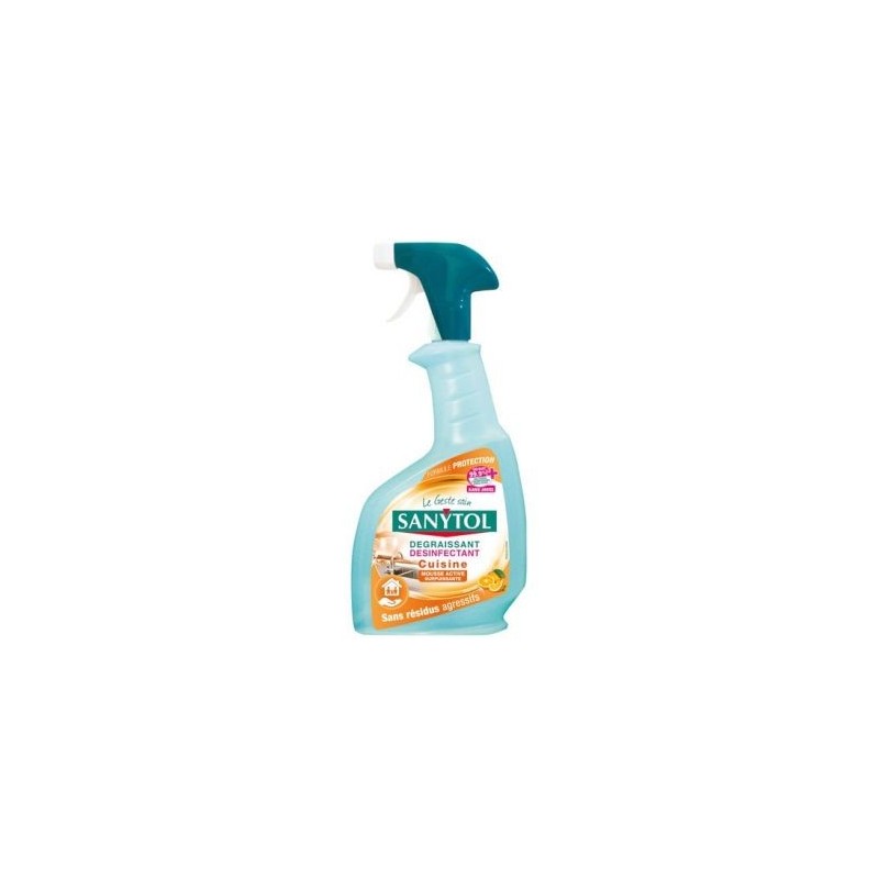 SANYTOL Sanytol dégraissant cuisine protection 500ml